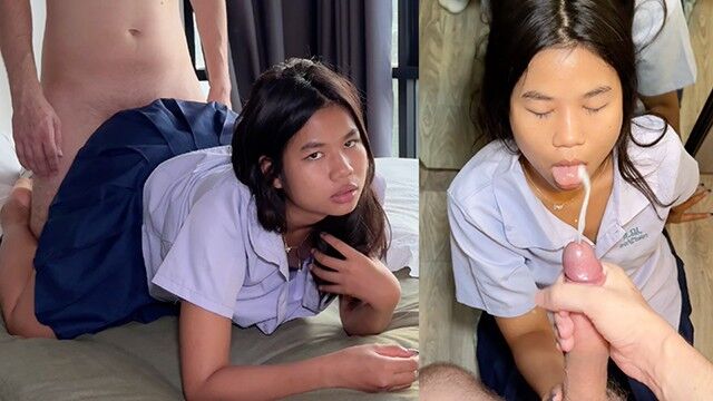 Image Une étudiante thaïlandaise de 18 ans sèche les cours pour avoir des relations sexuelles